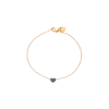 Bartorelli Italian Jewels | BRACCIALE IN ORO ROSA CON CUORE IN PAV&Eacute; DI ZAFFIRI BLU - 222925 (1)