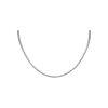 Bartorelli Italian Jewels | GIROCOLLO TENNIS IN ORO BIANCO E DIAMANTI BIANCHI - 045-3044 (1)