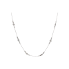 Bartorelli Italian Jewels | COLLANA IN ORO BIANCO CON DIAMANTI GRIGI - C065/7/2-S0 (1)