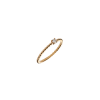 Bartorelli Italian Jewels | ANELLO SOLITARIO IN ORO ROSA  E DIAMANTE - A019/1-S0 (1)