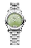 Chopard | HAPPY SPORT 30 MM, QUARZO, LUCENT STEEL&trade;, DIAMANTI - 278590 (1)