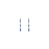 Bartorelli Italian Jewels | ORECCHINI PENDENTI IN ORO BIANCO CON DIAMANTI E ZAFFIRI BLU - 1PE1790041/5/1 (1)
