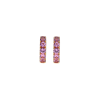 Bartorelli Italian Jewels | ORECCHINI CERCHIETTO IN ORO ROSA E ZAFFIRI ROSA - VE28698SPLP (1)