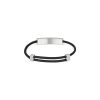 Gucci | BRACCIALE GUCCI TAG IN ARGENTO E CORDONE - YBA774464001 (3)
