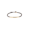 Mano | J . | BRACCIALE UOMO CON CATENINA SCOOBY DOO IN TITANIO E TARGHETTA LISCIA IN ORO GIALLO 9 KT - CATSCOBRTTARYGL (1)