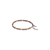 Mano | J . | BRACCIALE UOMO CUBY IN TITANIO E 9 SFERE IN ORO ROSSO 96KT - MINBRT9SFRGCUP (1)