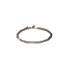 Mano | J . | BRACCIALE UOMO CON SASSI PICCOLI IN TITANIO E UN SASSO IN ORO ROSSO 9 KT - PEPSMBRT1RG (1)