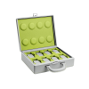 Scatola Del Tempo | VALIGETTA 8 MANICO COMPATTO GRIGIO/VERDE (1)