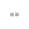 Bartorelli Italian Jewels | ORECCHINI A LOBO IN ORO BIANCO CON PAV&Eacute; DI DIAMANTI - BAOR26 (1)