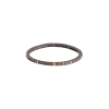 Mano | J . | BRACCIALE TENNIS LINEA ELASTICA IN TITANIO, ORO ROSSO 18 KT E 10 DIAMANTI WHITE DA 5 PUNTI - TENBRT11WRGBR5PT (1)