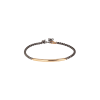 Mano | J . | BRACCIALE UOMO CON CATENINA SCOOBY DOO IN TITANIO E TARGHETTA LISCIA IN ORO ROSSO 9 KT - CATSCOBRTTARRGL (1)