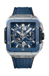 Hublot | SQUARE BANG UNICO TITANIUM BLUE CERAMIC 42 MM - 821.NL.5170.RX (1)