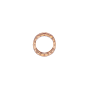 Bulgari | ANELLO B.ZERO1 A TRE FASCE IN ORO ROSA CON PAV&Eacute; DI DIAMANTI - AN859441 (3)