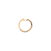 Bartorelli Italian Jewels | ORECCHINI CERCHIO IN ORO ROSA E DIAMANTI NERI - VE29628DKP (2)