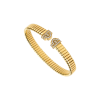 Bulgari | BRACCIALE BVLGARI TUBOGAS IN ORO GIALLO E DIAMANTI - BR860299 (1)