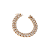 Bartorelli Italian Jewels | BRACCIALE GROUMETTE IN ORO ROSA FULL PAV&Eacute; DI DIAMANTI - 117-B152 (1)