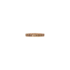 Bartorelli Italian Jewels | ANELLO VERETTA A GIRO INTERO IN ORO ROSA CON DIAMANTI BROWN - 093-R8 (1)