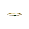 Bartorelli Italian Jewels | BRACCIALE RIGIDO IN ORO GIALLO CON SMERALDO CENTRALE E DIAMANTI - 302-M796M-BR (1)