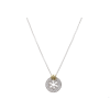 Bartorelli Italian Jewels | COLLANA FIOCCO DI NEVE IN ORO BIANCO E ORO GIALLO CON PENDENTE FIOCCO DI NEVE TRAFORATO IN PAV&Eacute; DI DIAMANTI - BACO0057 (1)