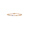 Bartorelli Italian Jewels | BRACCIALE TENNIS IN ORO ROSA CON DIAMANTI BIANCHI E ZAFFIRI MULTICOLOR - AB2861/MCS (1)