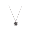 Bulgari | COLLANA SAVE THE CHILDREN 10th ANNIVERSARY IN ARGENTO CON PENDENTE CON ONICE E RUBINO - CL858702 (1)
