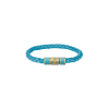 Chopard | CHOPARD - BRACCIALE SIGNATURE, PELLE TURCHESE, METALLO COLOR ORO ANTICO - 95016 (1)