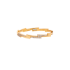Bartorelli Italian Jewels | BRACCIALE FULMINE BANGLE IN ORO ROSA E DIAMANTI BIANCHI - VB29825DP (1)