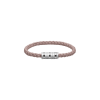 Chopard | CHOPARD - BRACCIALE ICE CUBE, PELLE LIGHT PINK, METALLO TONALITA' ARGENTO - 95016 (1)