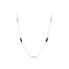 Bartorelli Italian Jewels | COLLANA IN ORO ROSA CON ELEMENTI DI ONICE ED ELEMENTI IN PAV&Eacute; DI DIAMANTI - VN29812DEBKP (1)