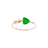 Vhernier | BRACCIALE FRECCIA IN ORO ROSA, GIADA E CRISTALLO DI ROCCA - 0N1601BR271 (1)