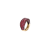 Faberg&eacute; | ANELLO PICCOLO EMOTION IN ORO GIALLO E RUBINI - 1604 (1)