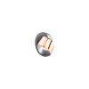 Vhernier | ANELLO ABBRACCIO IN TITANIO E ORO ROSA - T00511A0100 (1)
