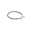 Mano | J . | BRACCIALE UOMO IN TITANIO, MALACHITE E ORO ROSA - MINBRT10MALCUP (1)