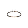 Mano | J . | BRACCIALE UOMO IN TITANIO E FILA DI 9 SFERE IN ORO ROSSO 9KT - MINBRT9SFFIRGCUP (1)
