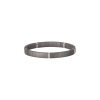 Mano | J . | BRACCIALE UOMO LOOP IN TITANIO CON MODULI IN ORO BIANCO E DIAMANTI BIANCHI - SPRBRBOMT5OBWBR (1)