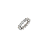 Bartorelli Italian Jewels | ANELLO VERETTA IN ORO BIANCO CON DIAMANTI CERTIFICATI - BAAN253 (1)