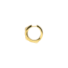 Bartorelli Italian Jewels | ORECCHINI PIRAMIDI CERCHIO PICCOLO IN ORO GIALLO FULL PAV&Egrave; DI DIAMANTI BIANCHI - VE29013DY (2)