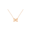 Chaumet | CHAUMET - COLLANA JEUX DE LIENS IN ORO ROSA E DIAMANTE - 085800 (1)