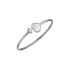 Chopard | CHOPARD - BRACCIALE GIUNCO HAPPY HEARTS, ORO BIANCO ETICO, DIAMANTE, MADREPERLA - 857482 (1)