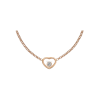 Chopard | CHOPARD - COLLANA MY HAPPY HEARTS, ORO ROSA ETICO, DIAMANTE - 81A086 (1)
