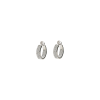 Bartorelli Italian Jewels | ORECCHINI A CERCHIO IN ORO BIANCO FULL PAV&Eacute; DI DIAMANTI BIANCHI - 000-5227-204 (1)