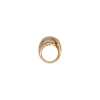 Bartorelli Italian Jewels | ANELLO INTRECCIO IN ORO ROSA FULL PAV&Eacute; DI DIAMANTI BIANCHI - 000-6138NS (3)