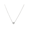 Bartorelli Italian Jewels | GIROCOLLO IN ORO BIANCO E CUORE DI DIAMANTE CERTIFICATO GIA - 372-3791-C (1)