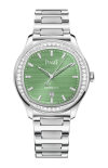 Piaget | PIAGET POLO DATE AUTOMATICO ACCIAIO DIAMANTI - G0A50022 (1)