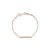 Chopard | CHOPARD - BRACCIALE ICE CUBE, ORO ROSA ETICO, PAV&Eacute; DI DIAMANTI - 857702 (1)