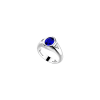 Zancan | ANELLO ZANCAN IN ORO 18KT CON ZAFFIRO E DIAMANTI - EA299B (1)