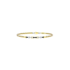 Zancan | BRACCIALE ZANCAN IN ORO GIALLO 18KT CON DIAMANTI BIANCHI E DIAMANTI NERI - UB127GB (1)