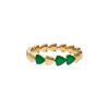 Vhernier | BRACCIALE FRECCIA MIDI IN ORO ROSA E CRISTALLO GIADA - 0N1501BR251 (1)