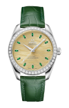 Omega | SEAMASTER AQUA TERRA 150M 38 MM, ORO CANOPUS GOLD&trade; SU PELLE - 220.58.38.20.99.008 (1)