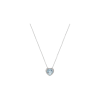Bartorelli Italian Jewels | GIROCOLLO IN ORO BIANCO CON ACQUAMARINA E DIAMANTI BIANCHI - 069131 (1)